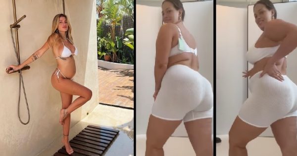 Le chili pendant la grossesse : les postes de Chiara Nasti et d'Ashley Graham aux antipodes