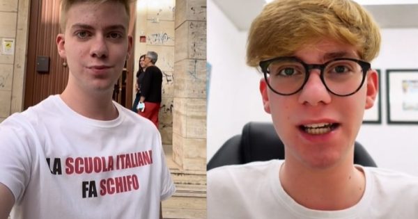 L'école italienne est nulle" : le T-shirt d'un étudiant diplômé déchaîne les passions sur le web.