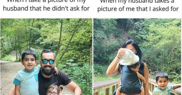 Photos avec maman VS photos avec papa : la protestation des mères