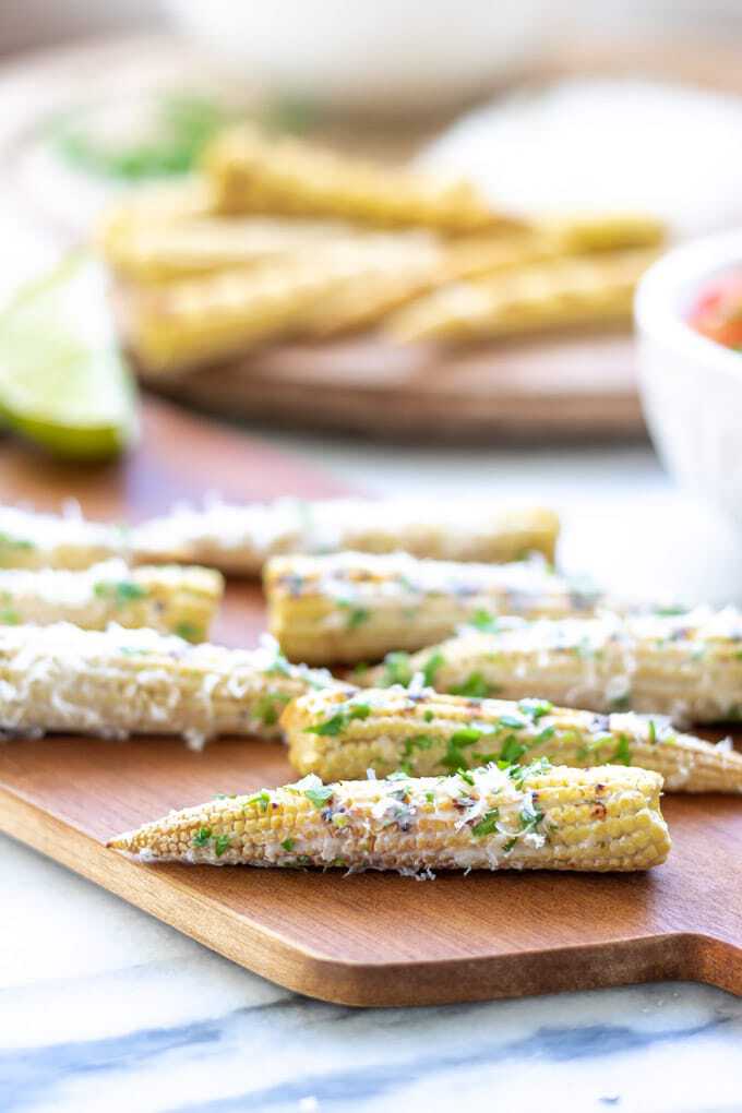 recettes de maïs grillé
