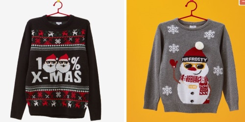 C'est déjà le temps de Noël à OVS avec les pulls de Noël des enfants !