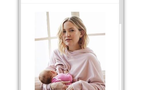 Kate Hudson et l'allaitement en public : "Les bébés doivent manger".