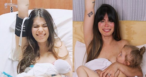 La première et la dernière fois que j'ai allaité : la photo d'une mère devient virale