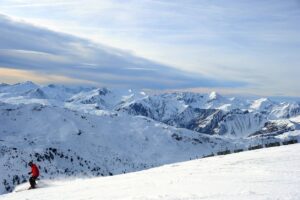 Pistes pour tous les niveaux de skieurs et snowboardeurs à Méribel