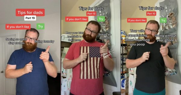 Pas seulement pour les mamans : les conseils aux papas sont également populaires sur TikTok.