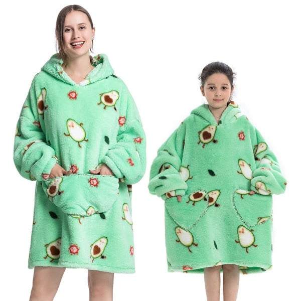 Les sweat plaid : il y en a aussi pour les enfants !