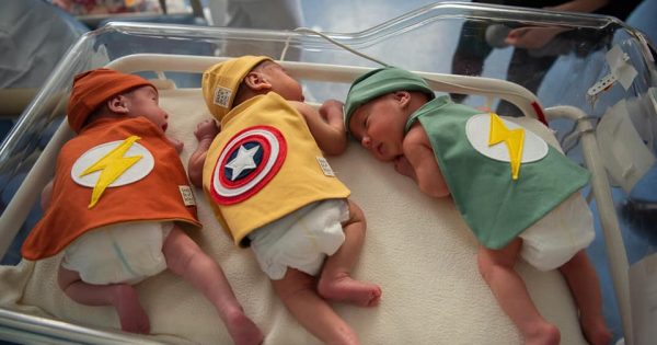 Barcelone, costumes de carnaval pour les petits super-héros de l'USIN