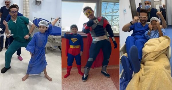 Danser avec les enfants avant d’entrer dans la salle d’opération : un chirurgien égyptien fait bouger la toile Danser avec les enfants avant d'entrer dans la salle d'opération : un chirurgien égyptien fait bouger la toile