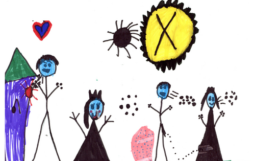 La pandémie vue à travers les dessins d’enfants : Covid a laissé sa marque La pandémie vue à travers les dessins d'enfants : Covid a laissé sa marque