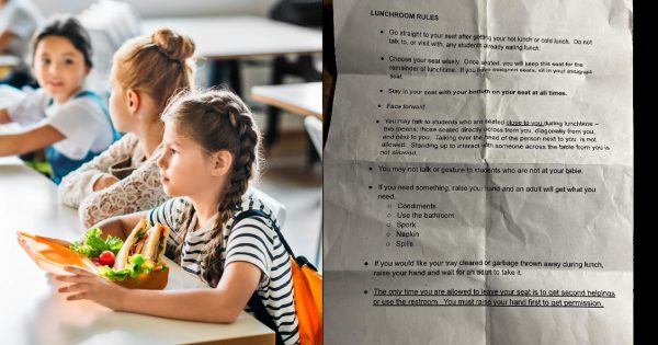 Les enfants à la cantine : les règles strictes d’une école américaine divisent le web Les enfants à la cantine : les règles strictes d'une école américaine divisent le web