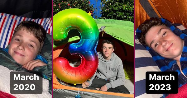 L'aventure de Max prend fin : il a dormi dans une tente pendant trois ans pour une œuvre de bienfaisance.