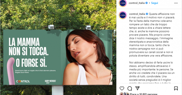 ‘Maman ne doit pas être touchée. Ou peut-être que si » : la campagne censurée se répand sur les médias sociaux 'Maman ne doit pas être touchée. Ou peut-être que si" : la campagne censurée se répand sur les médias sociaux