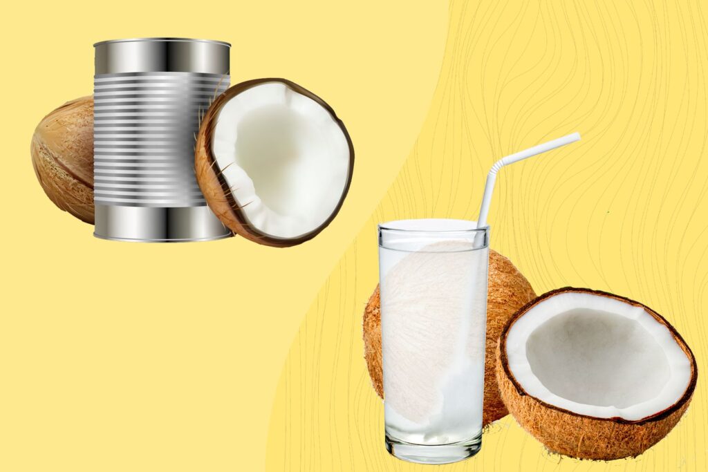 Lait de coco et eau de coco : Quelle est la différence ?