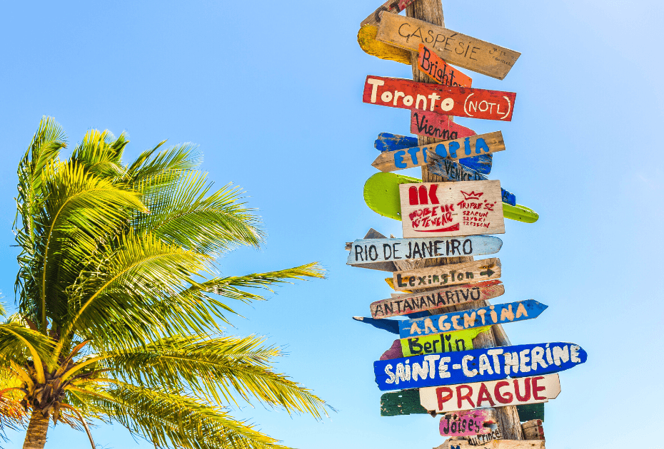 Les meilleures destinations de 2020 Les meilleures destinations de 2020