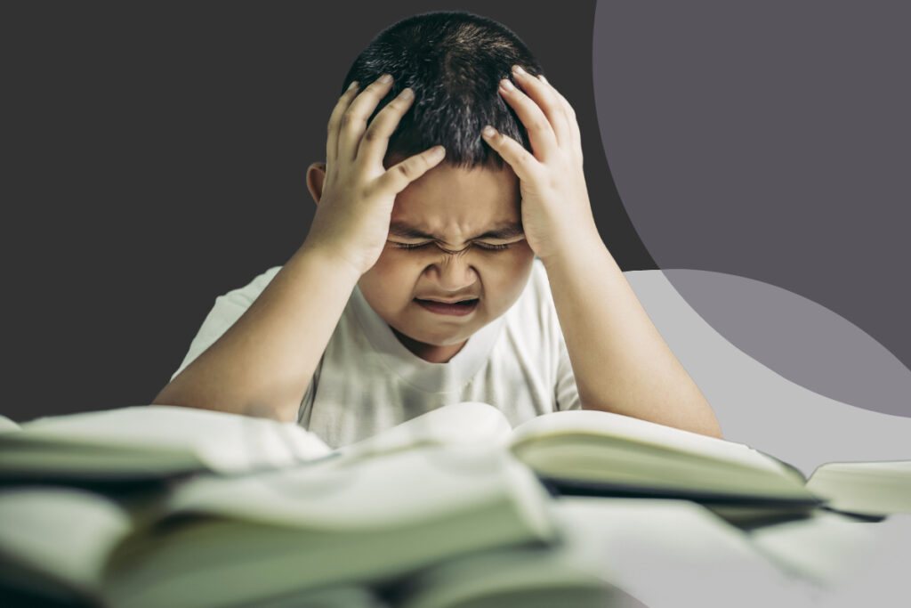 maladaptive coping boys stressed about studying