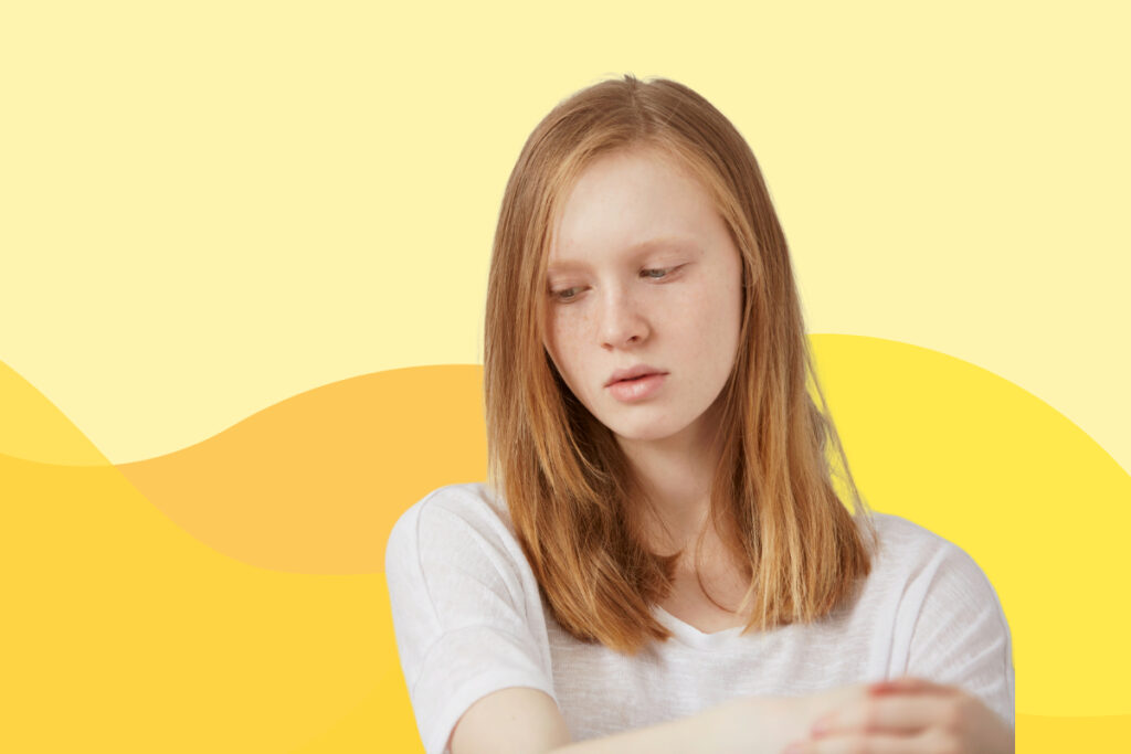 red flags in teenage behavior teen in depression isolation