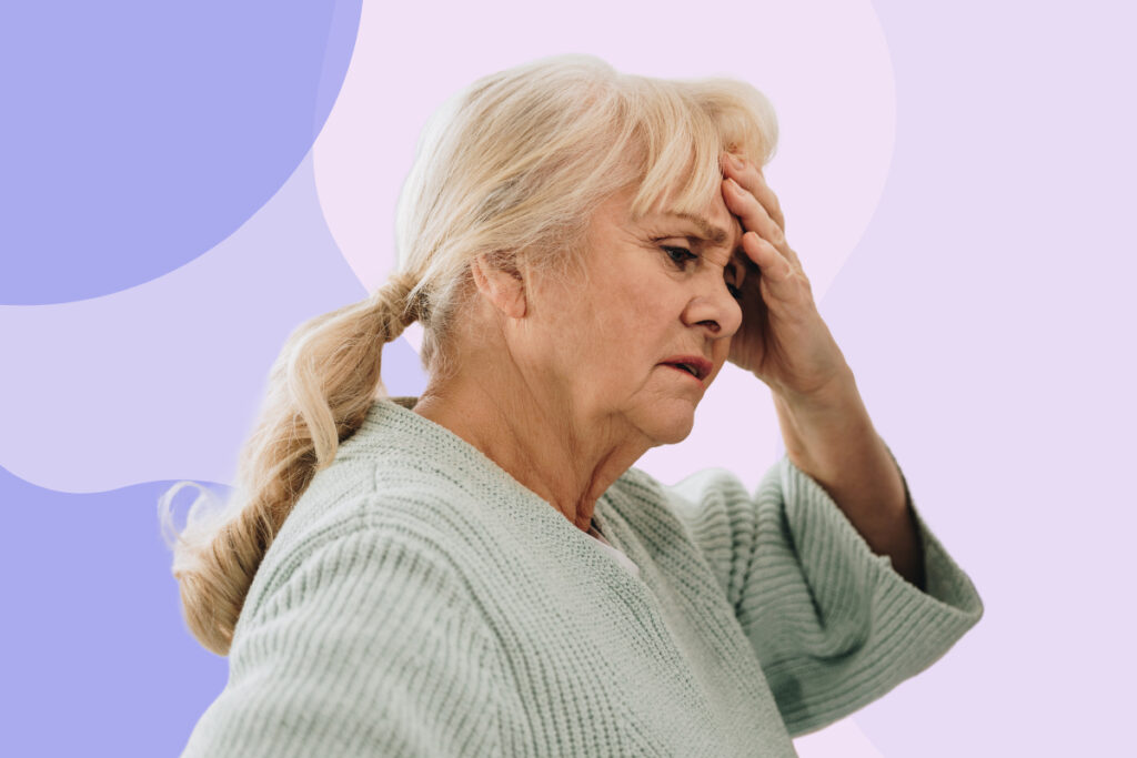 Old woman memory loss