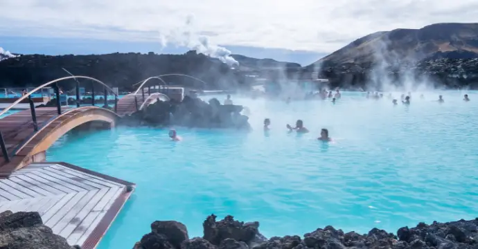 Meilleure période pour voyager au Lagon Bleu, Islande