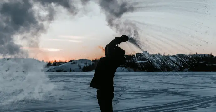 Yellowknfie - l'une des villes les plus froides du monde