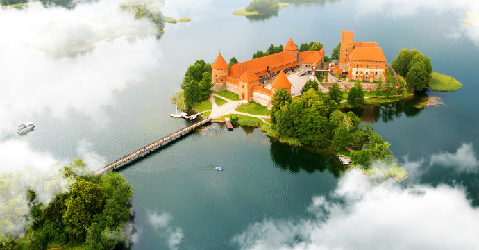 Château de Trakai : Châteaux et palais européens