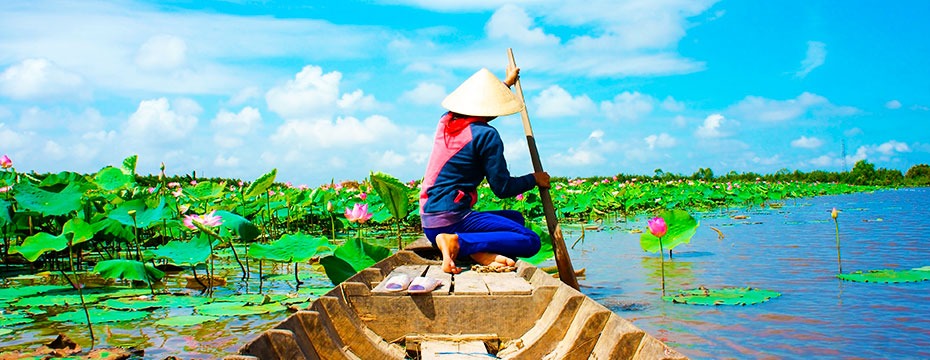 La vie sur le Mékong