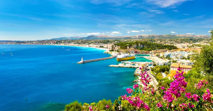 Côte d'Azur destinations plage Europe