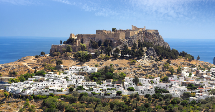 Acropole de Lindos - les meilleures ruines de Grèce