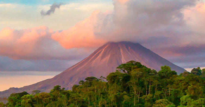 Arenal - volcans actifs