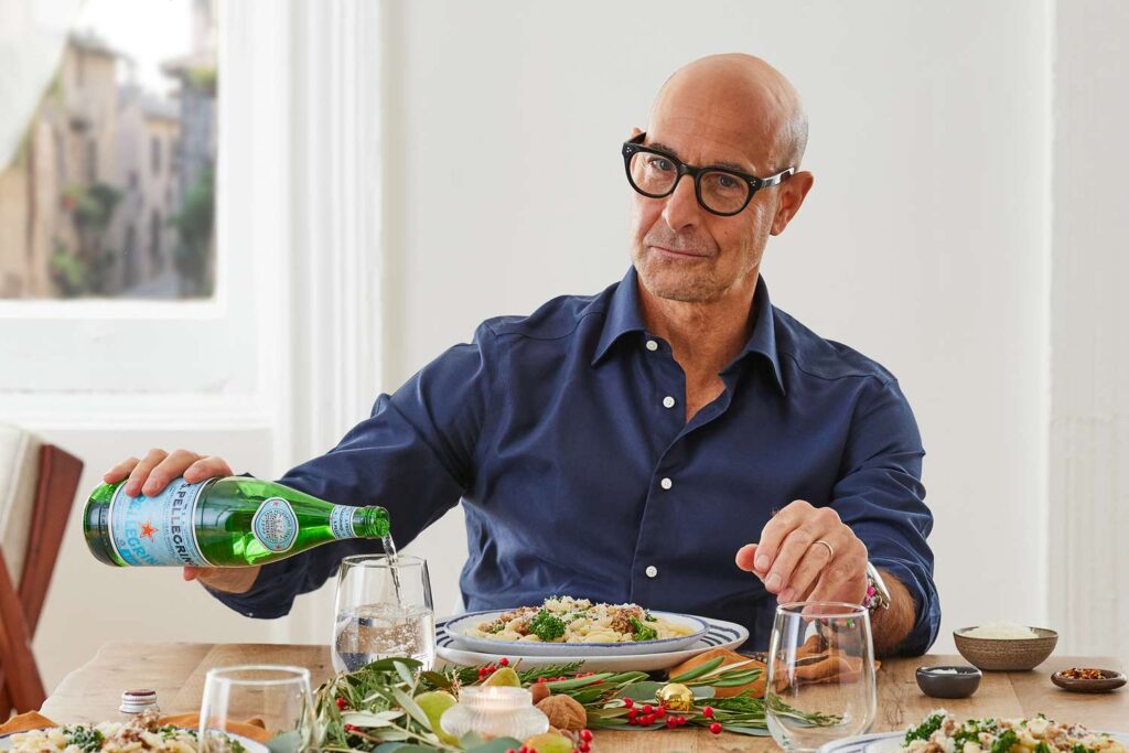 Stanley Tucci a partagé son premier conseil pour les fêtes de fin d'année, ainsi que les plats qu'il prépare toujours.