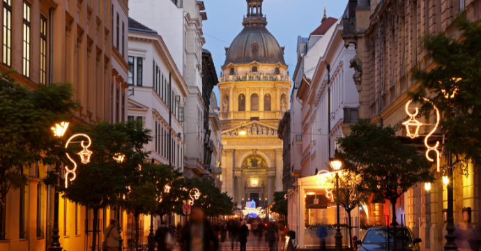 Fête de l'Avent à la Basilique : Budapest