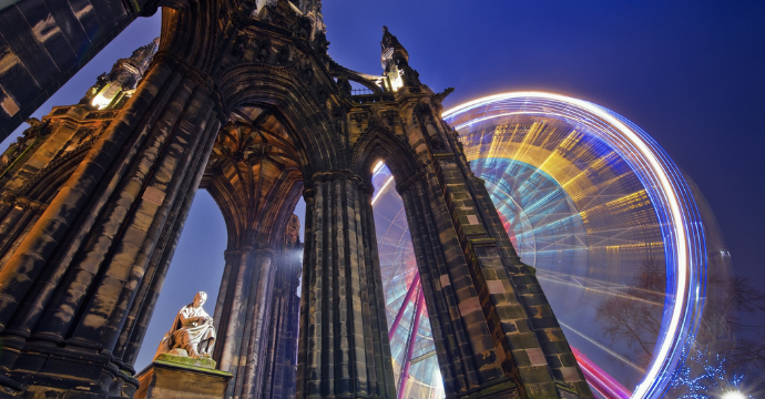 Les meilleurs marchés de Noël d'Europe : Édimbourg