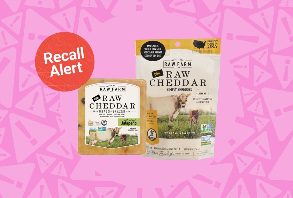 Le fromage cheddar est rappelé dans tout le pays en raison d'une épidémie d'E. Coli