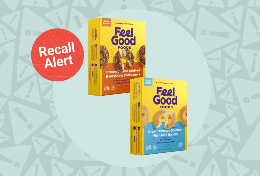 Les mini-bagels sans gluten sont rappelés dans tout le pays en raison de leur teneur en gluten Les mini-bagels sans gluten sont rappelés dans tout le pays en raison de leur teneur en gluten
