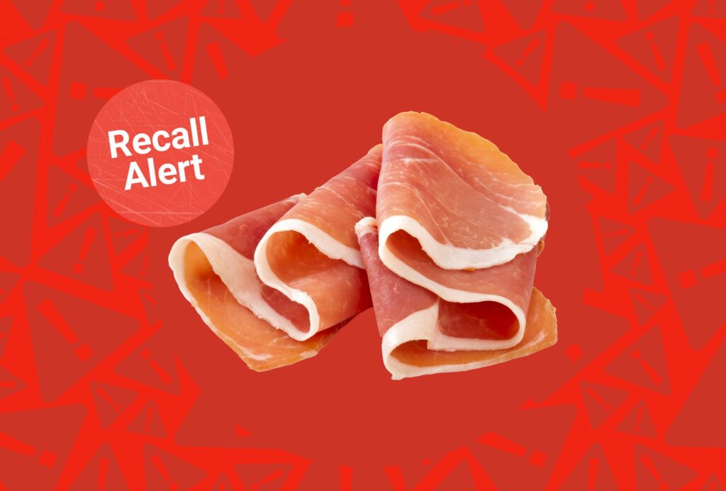 Rappel de plus de 85 000 livres de tranches de prosciutto