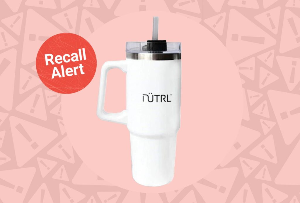 Plus de 33 000 gobelets Tumbler rappelés au Canada en raison d'un risque chimique