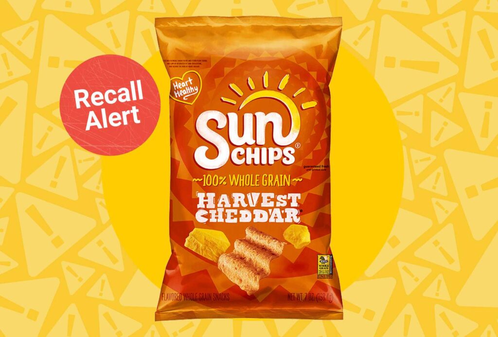 Rappel des SunChips au Canada en raison d'une contamination par des salmonelles