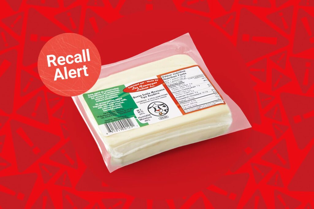 Fromage rappelé au Canada en raison d'une contamination microbienne