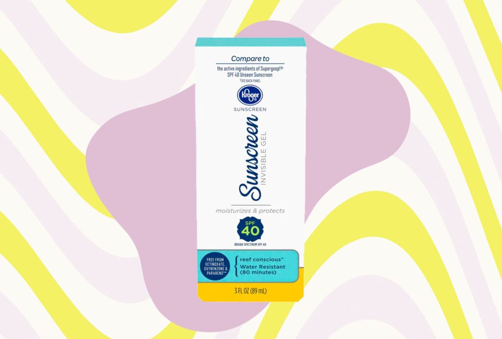 Je jure par cette copie à 11 $ de la crème solaire Unseen de Supergoop