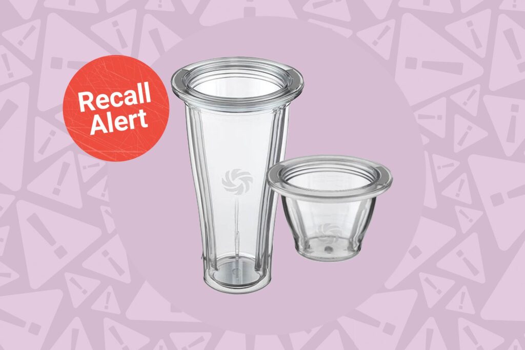 Plus de 500 000 produits Vitamix rappelés en raison d'un risque de lacération