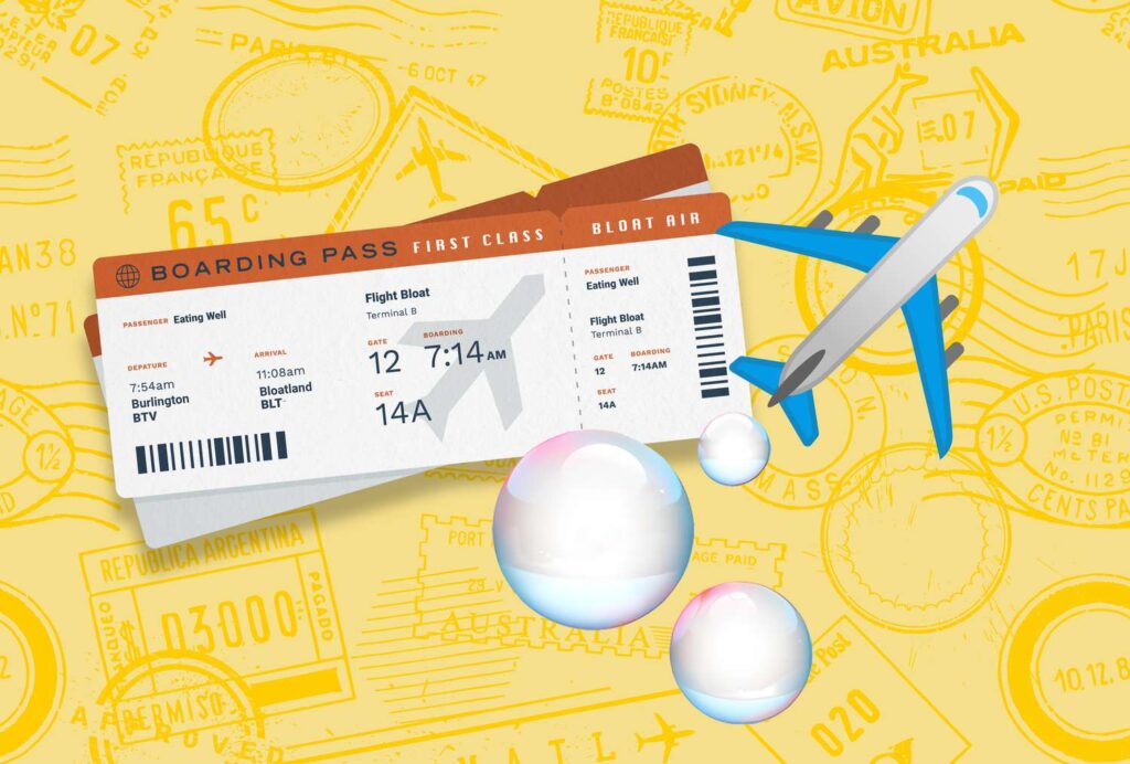 Pourquoi me sens-je ballonné lorsque je prends l'avion ? Les explications d'un expert en santé intestinale