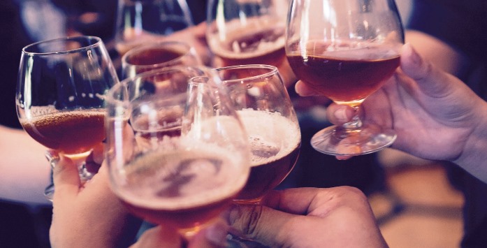 An image of alcoholic drinks