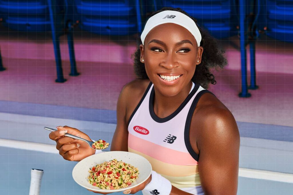Le déjeuner en 4 ingrédients que Coco Gauff mange avant un match