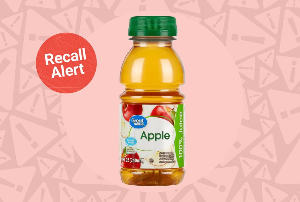 Rappel du jus de pomme de Walmart en raison de sa teneur en arsenic
