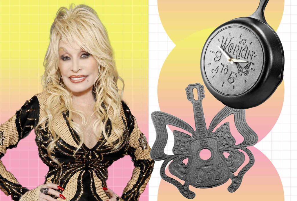 Achetez la collection de fonte Lodge de Dolly Parton sur Amazon, jusqu'à 27% de réduction