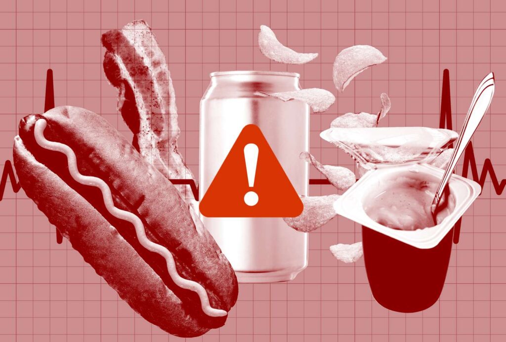 Aliments ultra-transformés et risque de maladie cardiovasculaire
