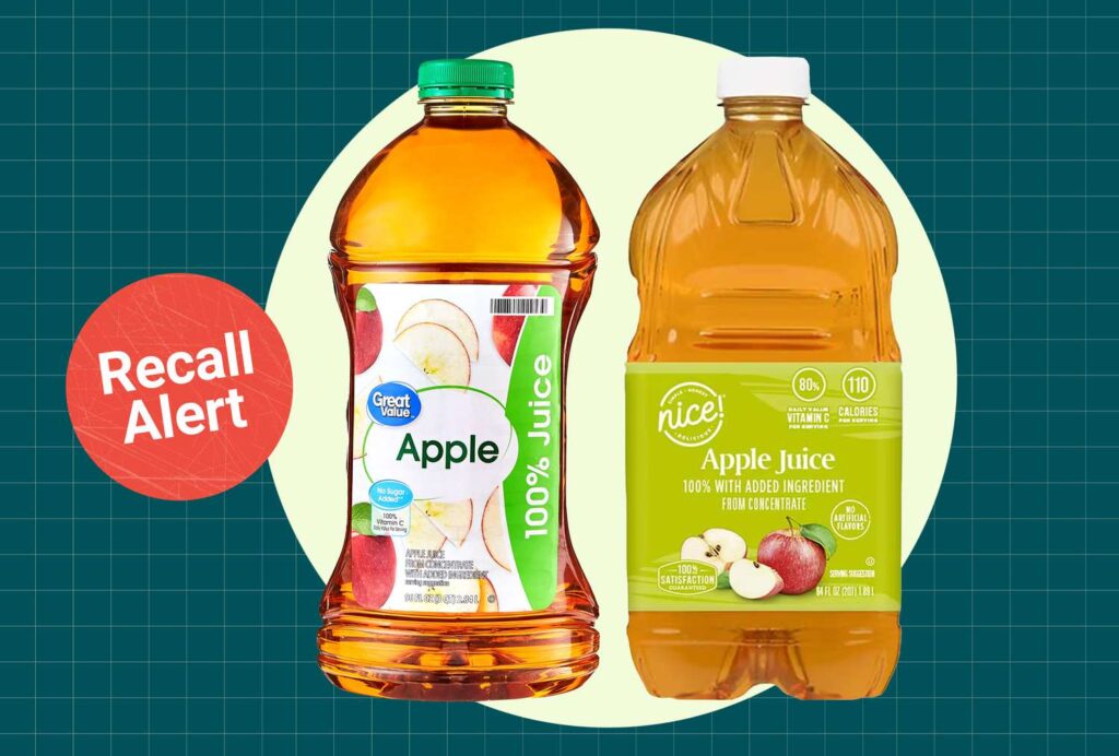 Rappel de jus de pomme par Aldi et Walmart en raison de la présence d'arsenic
