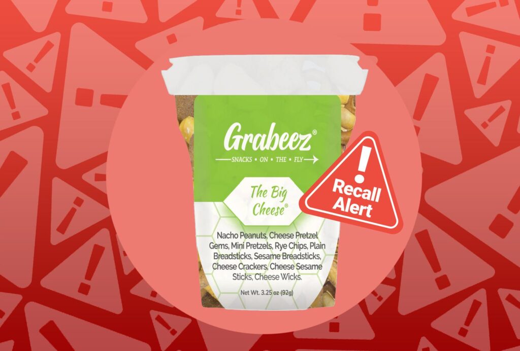 Rappel d'un mélange pour snacks en raison de la présence d'un allergène non déclaré