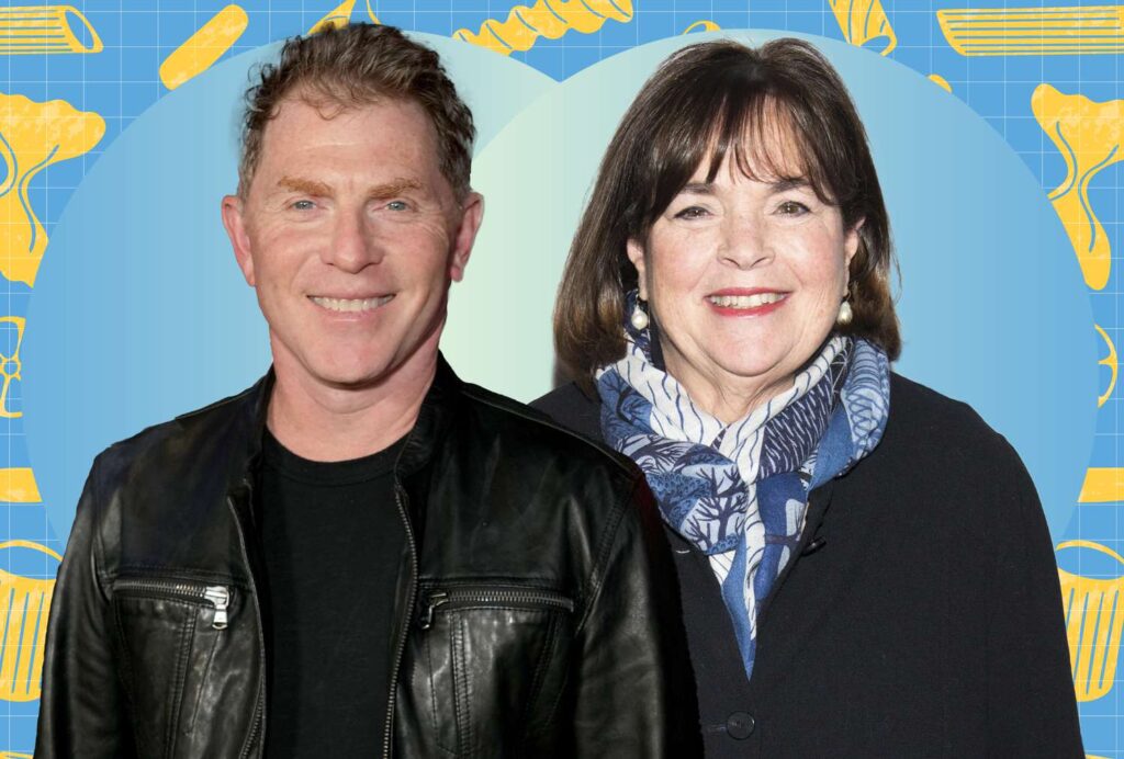 Bobby Flay vient de préparer un dîner de pâtes facile pour Ina Garten