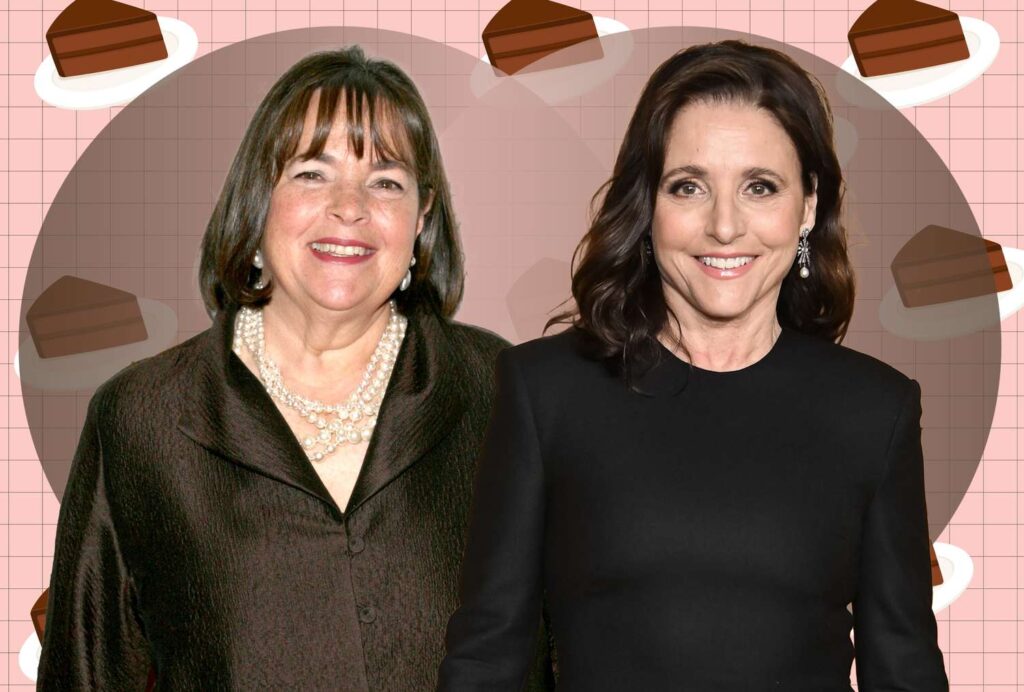 Ina Garten prépare un délicieux gâteau au chocolat pour Julia Louis-Dreyfus