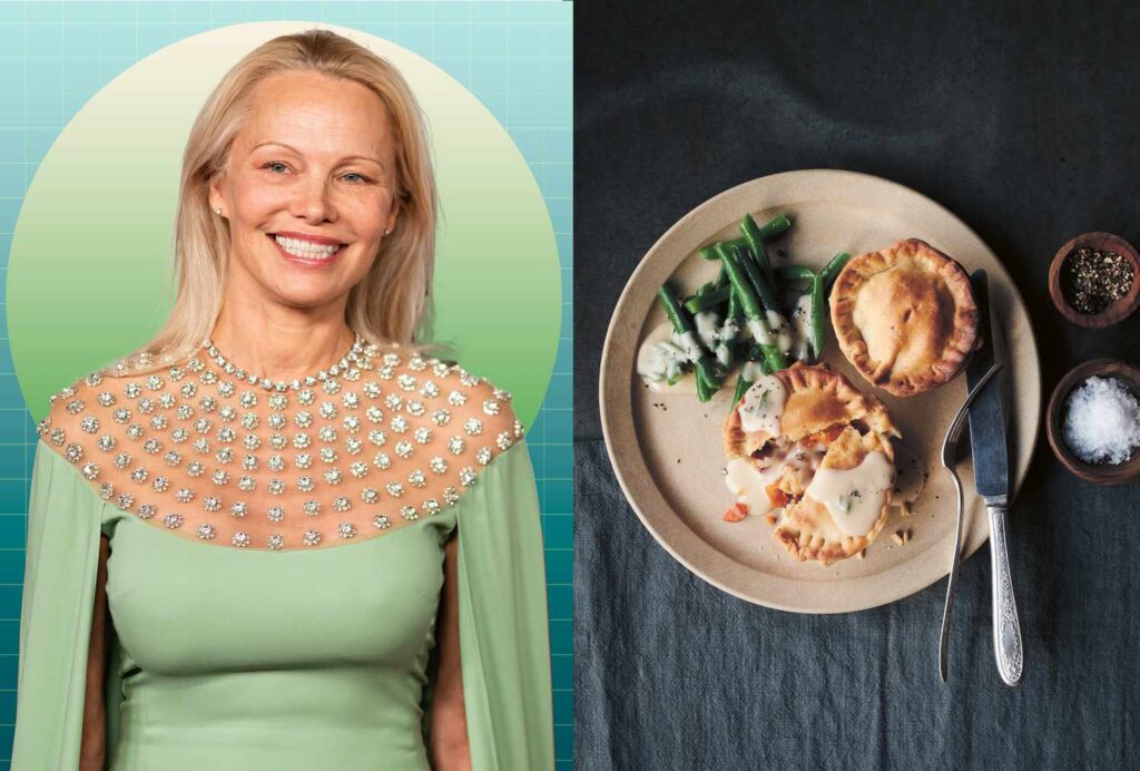 Pamela Anderson vient de partager un dîner d'automne confortable